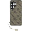 Dėklas Guess 4G Classic Logo Charm MagSafe Samsung Galaxy S26 Ultra rudos spalvos