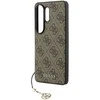 Dėklas Guess 4G Classic Logo Charm MagSafe Samsung Galaxy S26 Ultra rudos spalvos