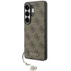 Dėklas Guess 4G Classic Logo Charm MagSafe Samsung Galaxy S26 Ultra rudos spalvos
