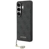 Guess 4G klasikinis „Logo Charm MagSafe“ dėklas, skirtas „Samsung Galaxy S26 Ultra“, juodas