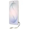 Dėklas Guess 4G Classic Logo Charm MagSafe Samsung Galaxy S26 Ultra rožinės spalvos