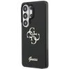 Guess IML 4G Script Metal Logo dėklas skirtas Samsung Galaxy 26 Ultra juodos spalvos