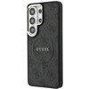 Guess PU Leather 4G Gold Frame Magnetic dėklas skirtas Samsung Galaxy S26 Ultra juodos spalvos