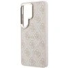 Guess PU Leather 4G Gold Frame Magnetic dėklas skirtas Samsung Galaxy S26 Ultra rožinės spalvos