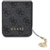 Samsung Galaxy Z Flip 5 Guess Dėklas 4G Charms Collection (GUHCZF5GF4GGR) pilkos spalvos