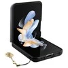 Samsung Galaxy Z Flip 5 Guess Dėklas 4G Charms Collection (GUHCZF5GF4GGR) pilkos spalvos