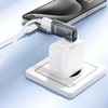 Adapteris OTG 2in1 Lightning / USB C to USB A Hoco UA36E juodas