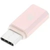 HOCO adapter Micro do Type C rožinė auksinė
