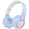 HOCO belaidės ausinės bluetooth W50 mėlynas