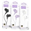 HOCO wire ausinės Lightning su mikrofonu M113 violetinė