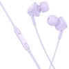 HOCO wire ausinės Lightning su mikrofonu M113 violetinė