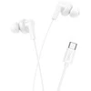 Wire ausinės USB C Hoco M114 baltas