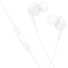 HOCO wire ausinės Lightning su mikrofonu M113 baltas