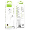 HOCO wire ausinės Lightning su mikrofonu M113 baltas