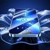 HOCO apsauginis stiklas HD 5D Guardian shield (rinkinys 10in1) - skirtas Apple iPhone 13 Pro Max / 14 Plus juodos spalvos (G14)