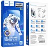 Grūdinto stiklo iPhone 16 PRO MAX / 17 PRO MAX Hoco HD 5D apsauginis stiklas 10 vnt. G14 juodas