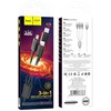 Laidas 3in1 USB A į Lightning / Micro USB / USB C Hoco 2A X74 1 m juodas