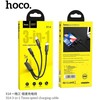 Phone Accessories HOCO USB 3in1 kabelis skirtas iPhone Lightning + Micro + Type C X14 TIMES