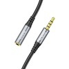 Kabelis AUX lizdas 3,5 mm - 3,5 mm Hoco 2 m UPA20 juodas