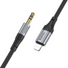 Audio adapteris Hoco UPA26 lightning į 3,5mm(p) juodas