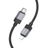 HOCO kabelis Type C į Lightning PD 27W X110 1 m juodas