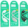 USB C - Lightning kabelis Hoco PD 27W 1 m X113 baltas