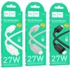 USB C - Lightning kabelis Hoco PD 27W 1 m X113 baltas