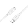 USB-C laidas į USB-C Hoco 3A 60W 1 m X96 baltas