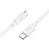 USB C į USB C laidas Hoco PD 6A 100W 1 m X96 baltas