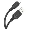 USB A tipo į „Lightning“ tipo laidas Hoco 2,4A, 1 m, X90, juodas