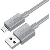 USB A į Micro USB laidas Hoco 2,4A 1 m X107 pilka