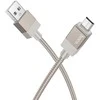 USB A tipo į Micro USB adapterį Hoco 2,4A, 1 m, X110, auksinis