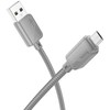 USB A į Micro USB laidas Hoco 2,4A 1 m X113 pilka