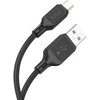 Cable USB A to Micro USB Hoco 2,4A 1 m X90 juodas