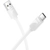 HOCO kabelis USB A į Lightning 2,4 A X114 1 m baltas