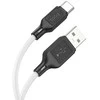 USB A į USB C laidas Hoco 3A 1 m X90 baltas