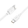 USB A į USB C laidas Hoco PD 6A 100W 1 m X96 baltas