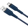 PTC HOCO kabelis USB A Male į Type-C Male, 3A, mėlynos spalvos, 1.0m, X59