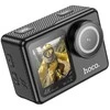 Sportinė kamera Hoco su dviem ekranais 1,3" + 2" 4K/30fps DV101 juodas