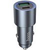 Car charger Hoco USB A + USB C PD QC3.0 48W Z60 juodas