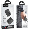 Nešiojamoji baterija, suderinama su „MagSafe Hoco 5000 mAh QC PD 18W J117“, juoda