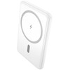 Išorinė baterija, suderinama su „MagSafe Hoco 5000 mAh QC PD 2A 20W“, itin plona, J140A, balta
