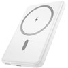 Išorinė baterija, suderinama su „MagSafe Hoco 5000 mAh QC PD 2A 20W“, itin plona, J140A, balta
