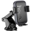 Gravity car phone holder Hoco dashboard H81 juodas and pilka