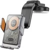 Wireless car phone holder Hoco 15 W windshield / dashboard HW8 juodas