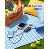 Įkroviklis indukcinė VEGER 3w1 Qi2.2 zgodna su MagSafe oraz Apple Watch juoda