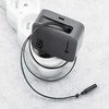 Telefono įkroviklis Forcell F-Energy GaN USB C + ištraukiamas laidas USB C PD QC4.0 3A 45W VT-R5 pilka