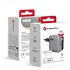 Telefono įkroviklis Forcell F-Energy GaN USB C + ištraukiamas laidas USB C PD QC4.0 3A 45W VT-R5 pilka