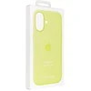Apple iPhone 17 Silikoninis dėklas with MagSafe - Neon Geltona