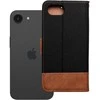 Dėklas Oem Flip case for iPhone 16e (SE 4 2025) Jeans Book juodas